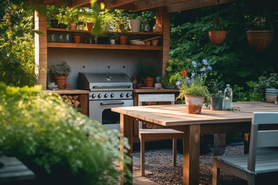 Funkcjonalna kuchnia w ogrodzie - jak ją zrobić?
